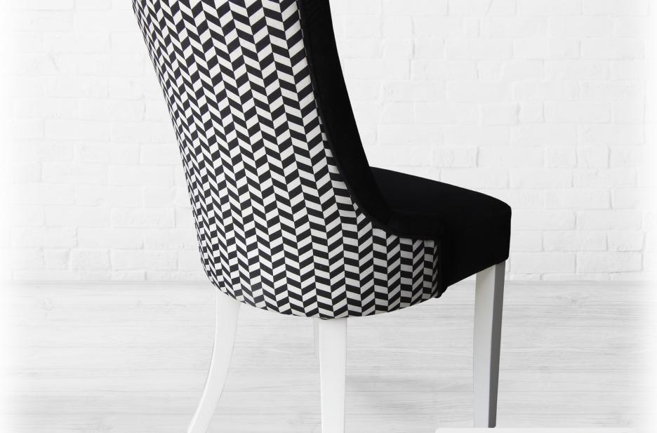 krzesła do salonu tapicerowane